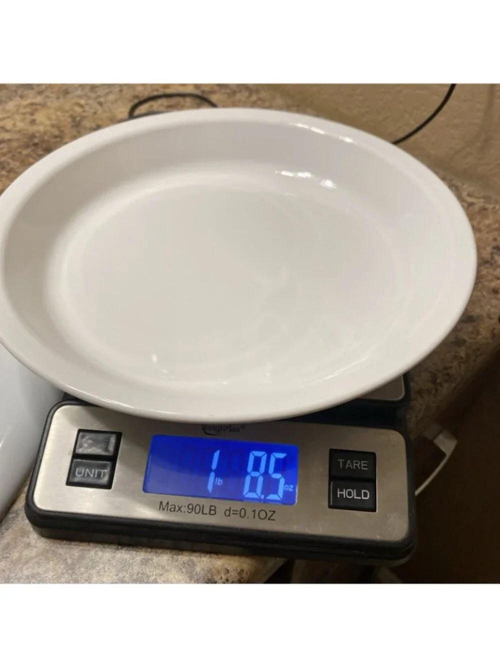 Vintage Corning Ware White P-309 Vintage Pie Plate Serving Dish 9”